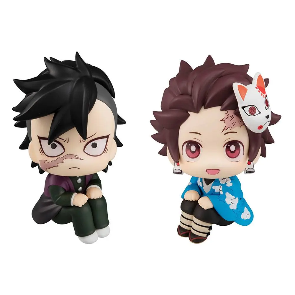Demon Slayer Kimetsu no Yaiba Look Up PVC Statues Genya & Tanjiro Final Selection LTD Ver. 11 cm product photo