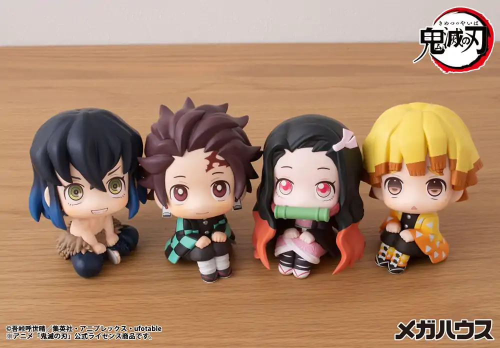 Demon Slayer Kimetsu no Yaiba Look Up PVC Statue Hashibira Inosuke 10 cm product photo