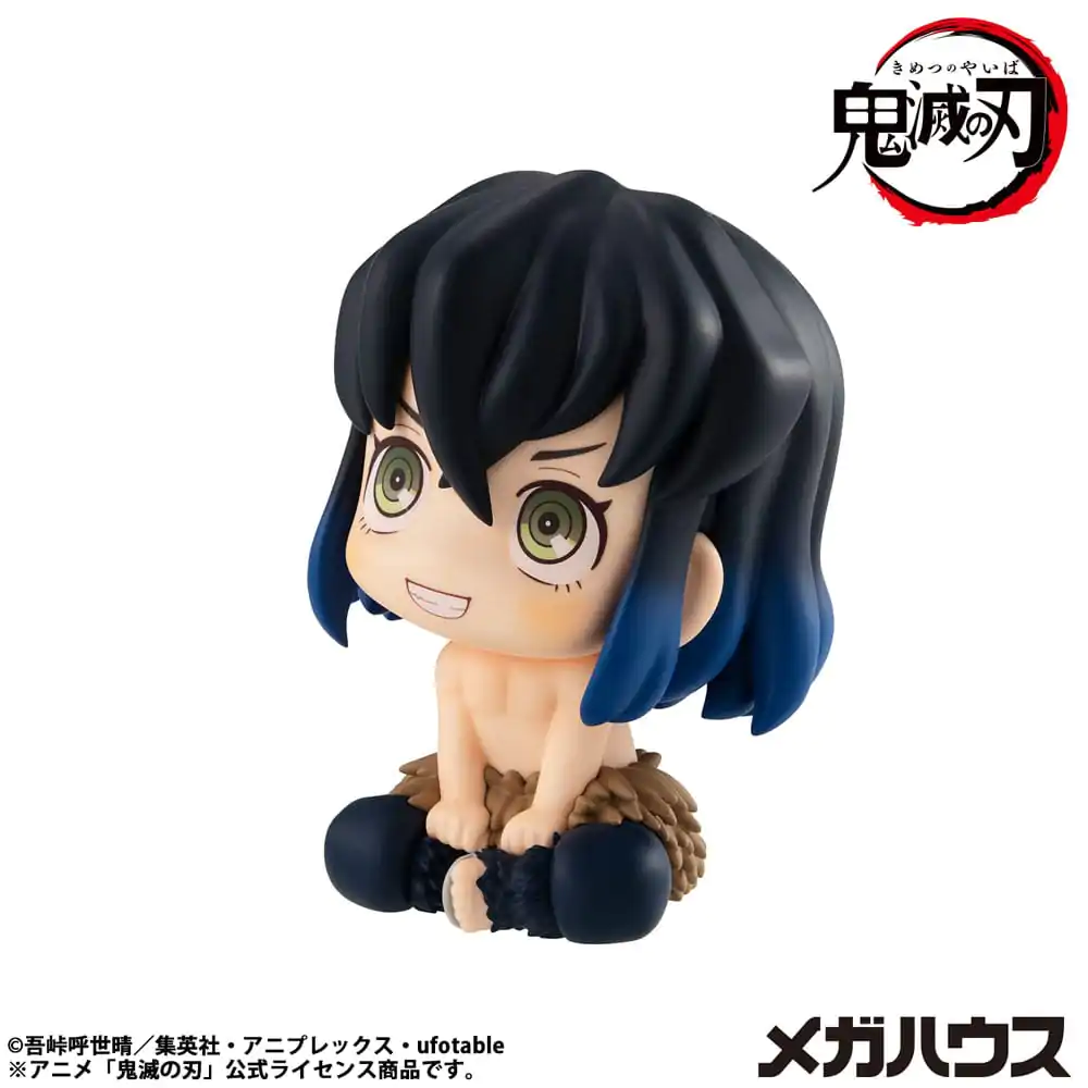 Demon Slayer Kimetsu no Yaiba Look Up PVC Statue Hashibira Inosuke 10 cm product photo