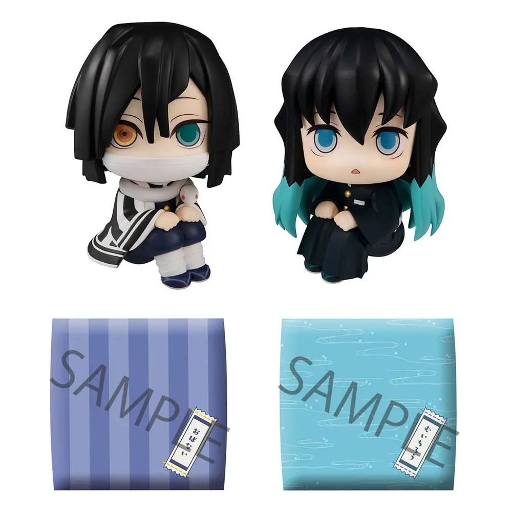 Demon Slayer Kimetsu no Yaiba Look Up PVC Statues Iguro Obanai & Tokitou Muichirou LTD Ver. 11 cm product photo