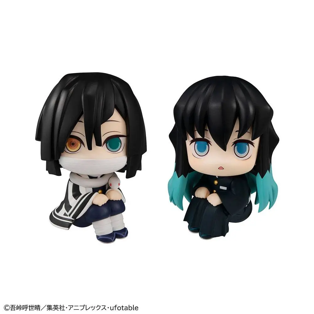 Demon Slayer Kimetsu no Yaiba Look Up PVC Statues Iguro Obanai & Tokitou Muichirou LTD Ver. 11 cm product photo