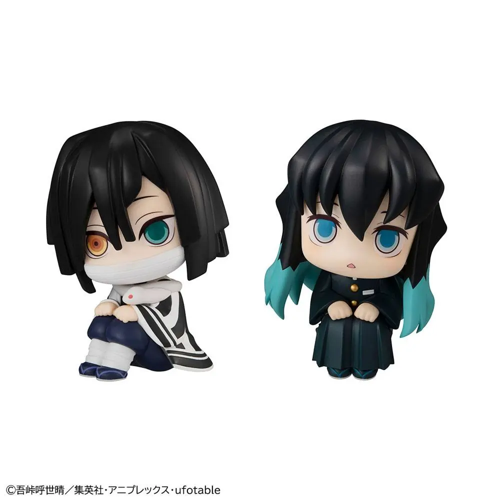 Demon Slayer Kimetsu no Yaiba Look Up PVC Statues Iguro Obanai & Tokitou Muichirou LTD Ver. 11 cm product photo