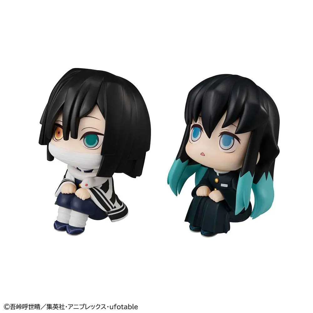Demon Slayer Kimetsu no Yaiba Look Up PVC Statues Iguro Obanai & Tokitou Muichirou LTD Ver. 11 cm product photo