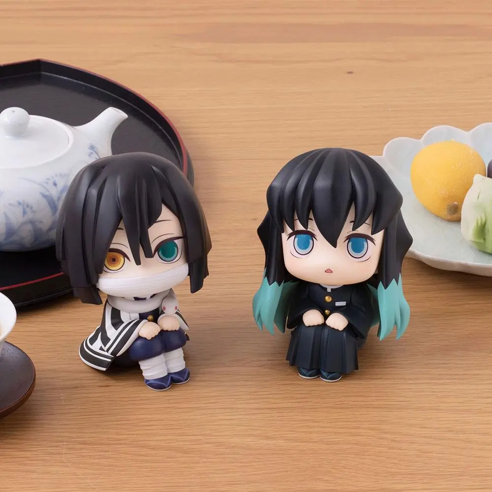 Demon Slayer Kimetsu no Yaiba Look Up PVC Statues Iguro Obanai & Tokitou Muichirou LTD Ver. 11 cm product photo