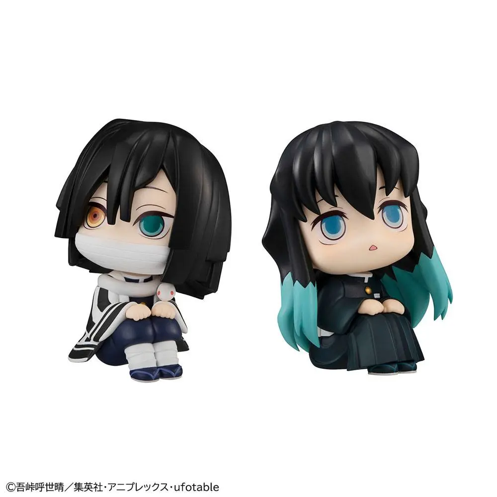 Demon Slayer Kimetsu no Yaiba Look Up PVC Statues Iguro Obanai & Tokitou Muichirou LTD Ver. 11 cm product photo