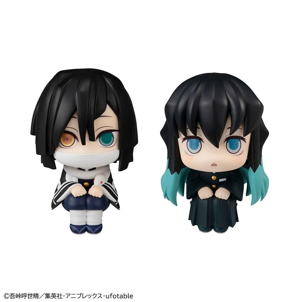 Demon Slayer Kimetsu no Yaiba Look Up PVC Statues Iguro Obanai & Tokitou Muichirou LTD Ver. 11 cm product photo