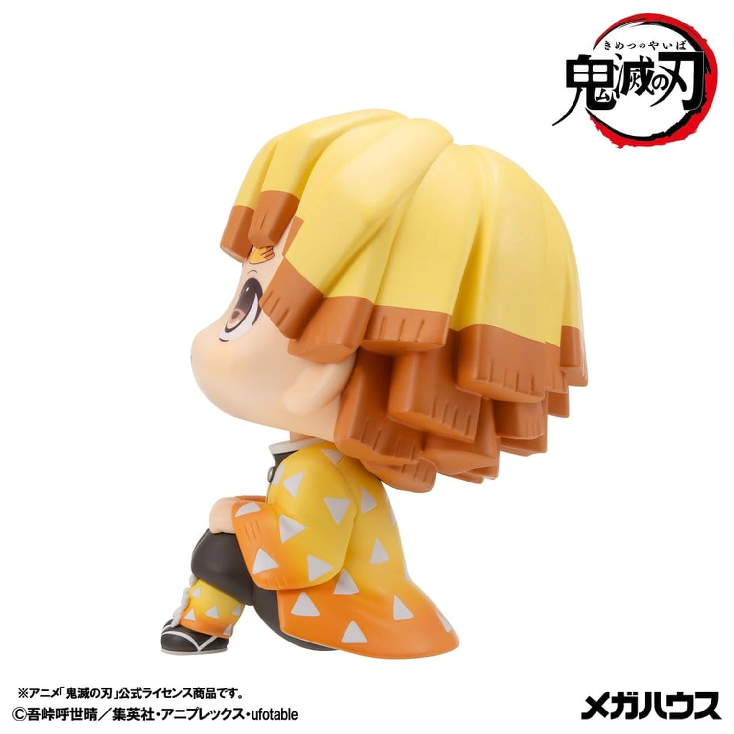 Demon Slayer: Kimetsu no Yaiba Look Up PVC Figure Zenitsu Agatsuma Grumpy Ver. 11 cm product photo