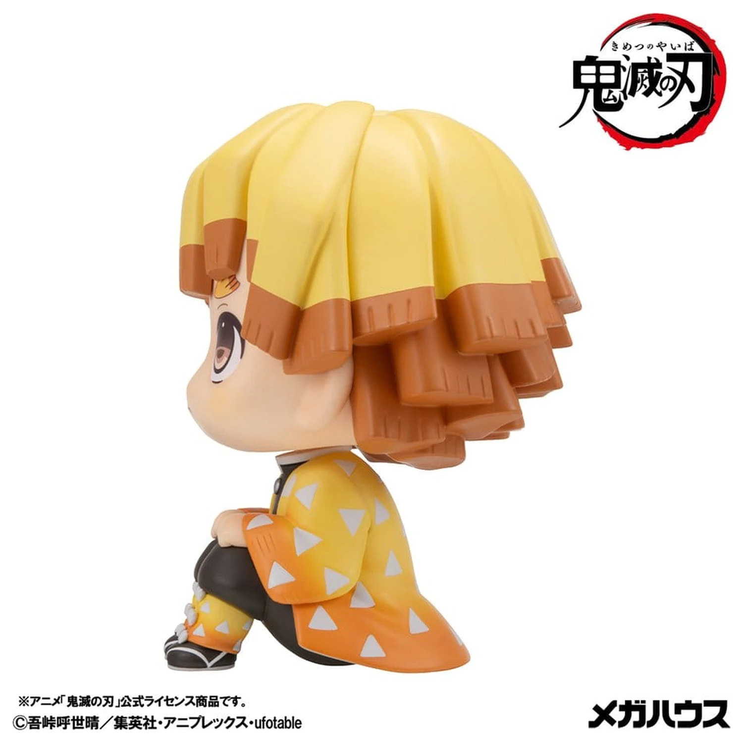 Demon Slayer: Kimetsu no Yaiba Look Up PVC Figure Zenitsu Agatsuma Grumpy Ver. 11 cm product photo