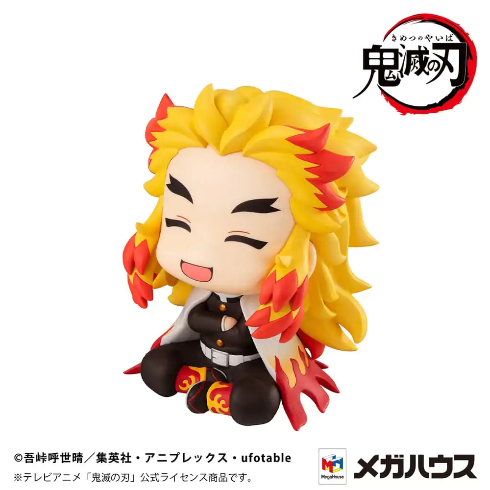 Demon Slayer: Kimetsu no Yaiba Look Up PVC Statue Rengoku Kyoujurou Smile Ver. 11 cm (with gift) product photo