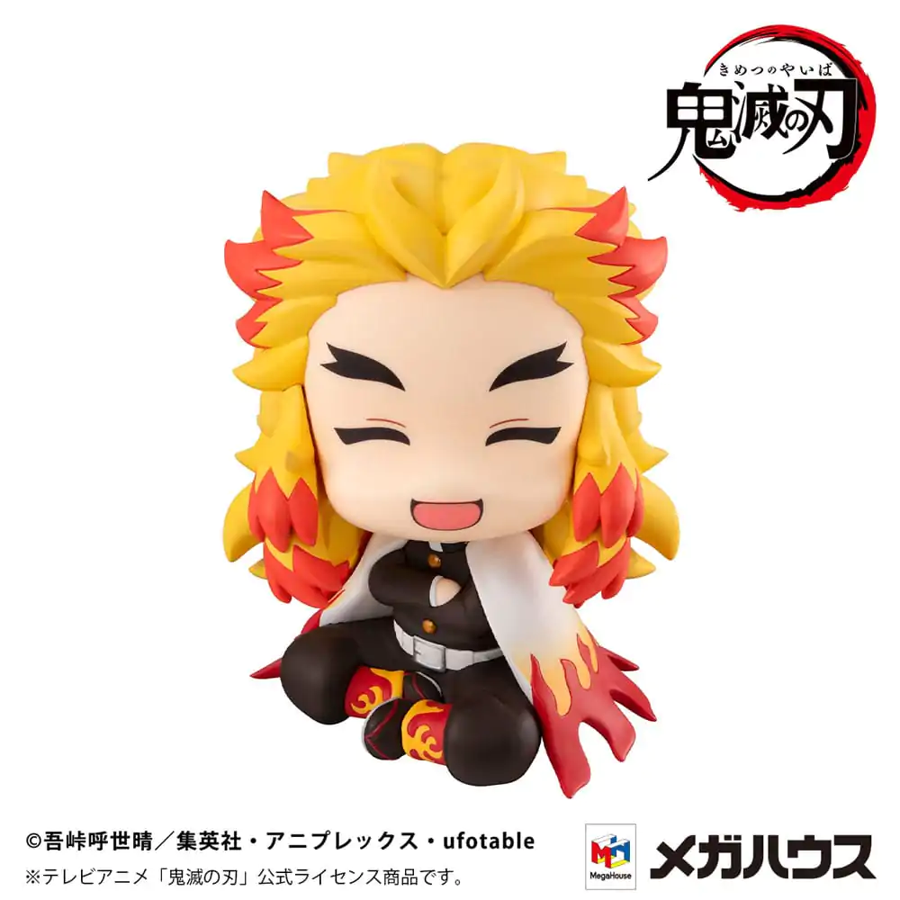 Demon Slayer: Kimetsu no Yaiba Look Up PVC Statue Rengoku Kyoujurou Smile Ver. 11 cm (with gift) product photo