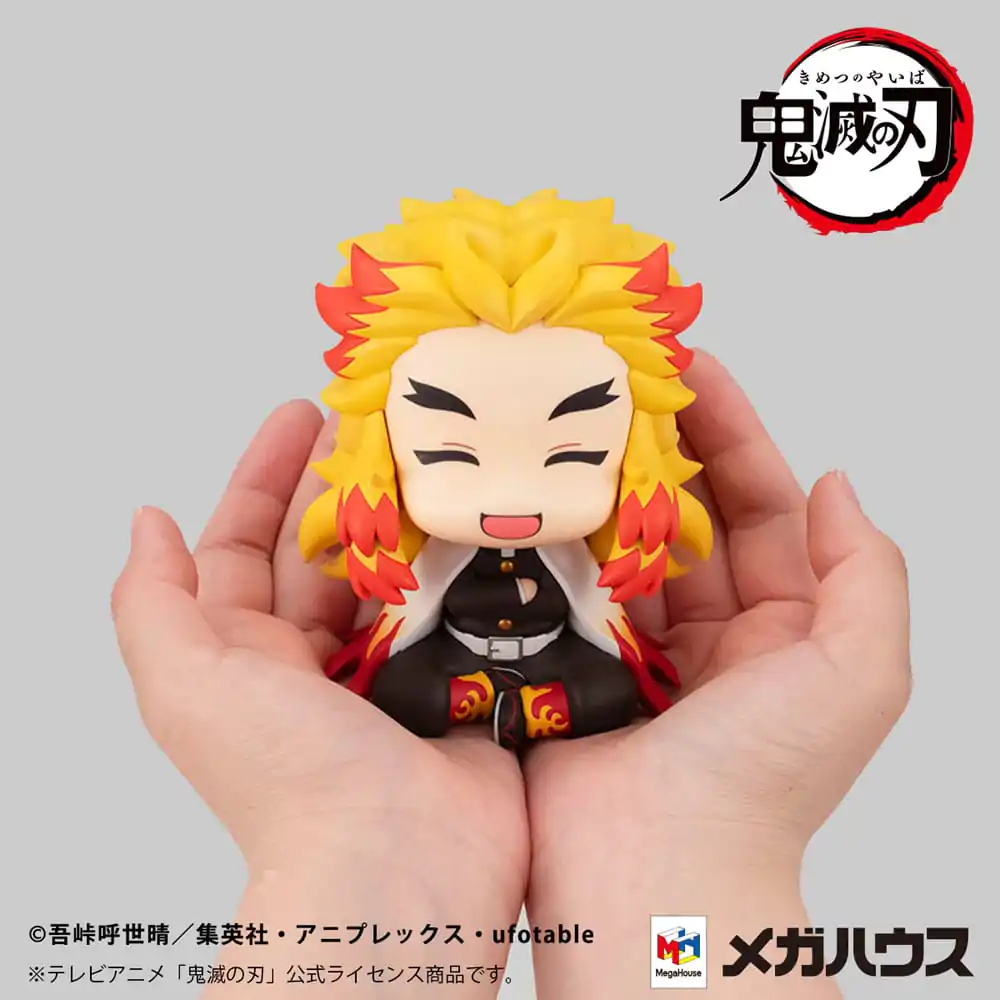 Demon Slayer: Kimetsu no Yaiba Look Up PVC Statue Rengoku Kyoujurou Smile Ver. 11 cm (with gift) product photo