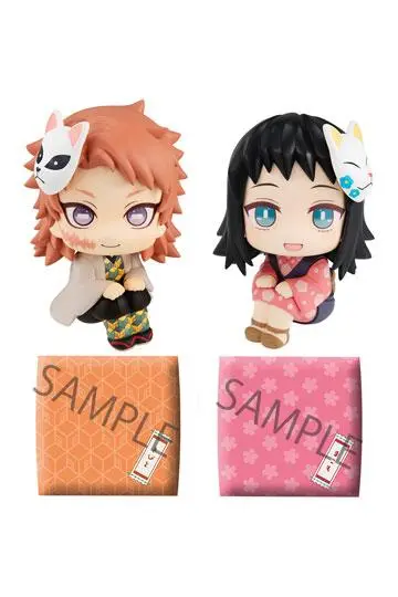 Demon Slayer Kimetsu no Yaiba Look Up PVC Statues Sabito &amp; Makomo LTD Ver. 11 cm product photo