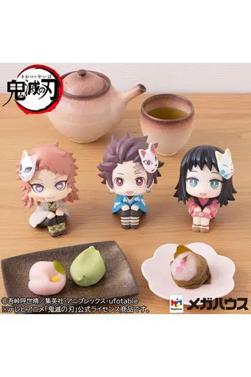 Demon Slayer Kimetsu no Yaiba Look Up PVC Statues Sabito &amp; Makomo LTD Ver. 11 cm product photo