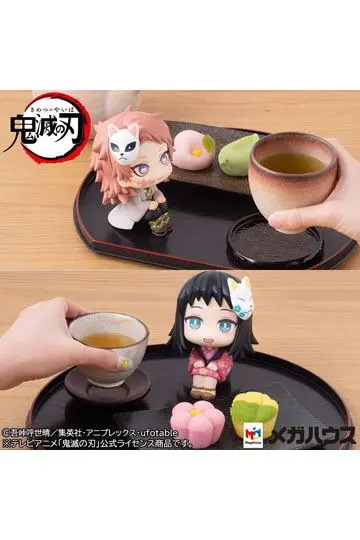 Demon Slayer Kimetsu no Yaiba Look Up PVC Statues Sabito &amp; Makomo LTD Ver. 11 cm product photo