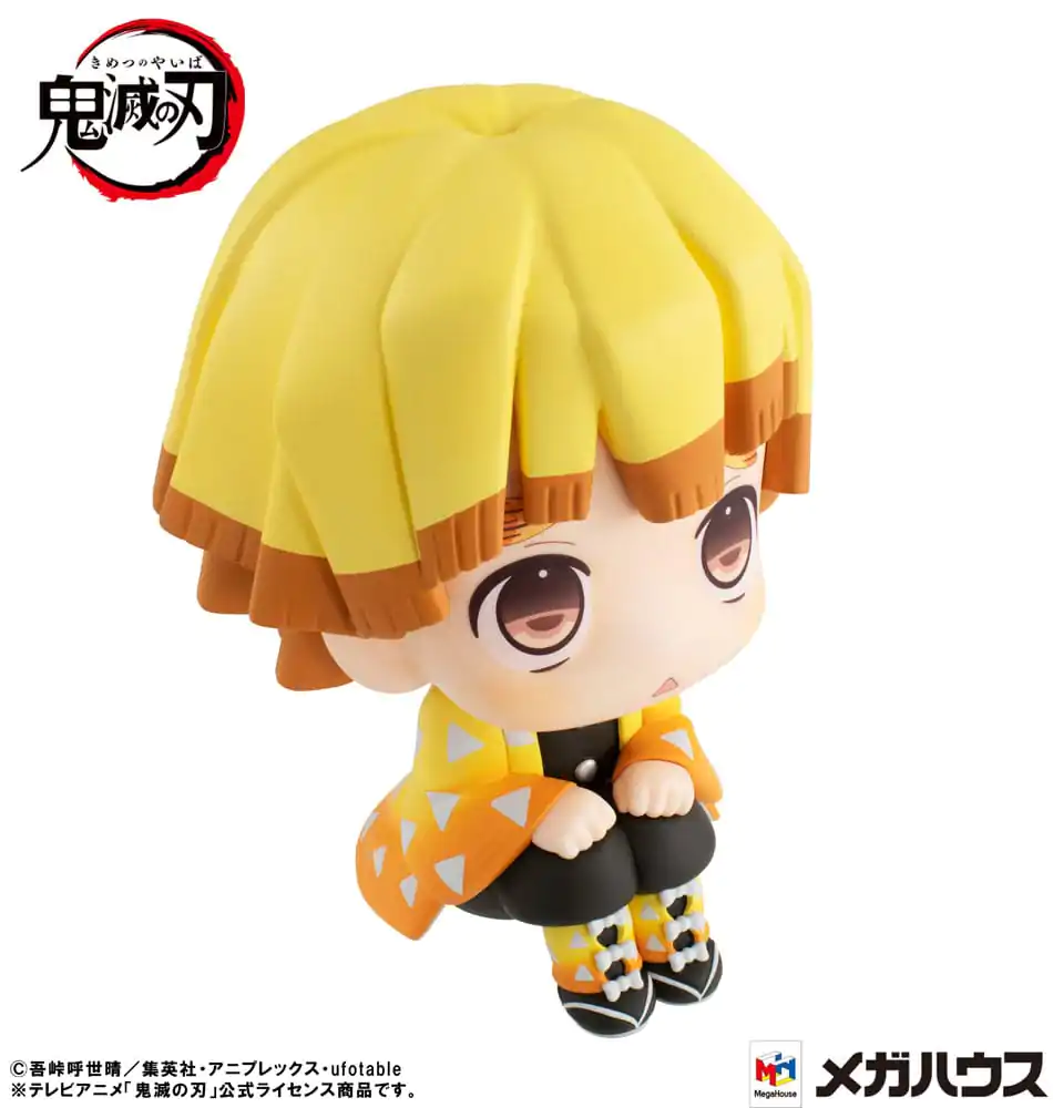 Demon Slayer Kimetsu no Yaiba Look Up PVC Statue Zenitsu Agatsuma 11 cm product photo