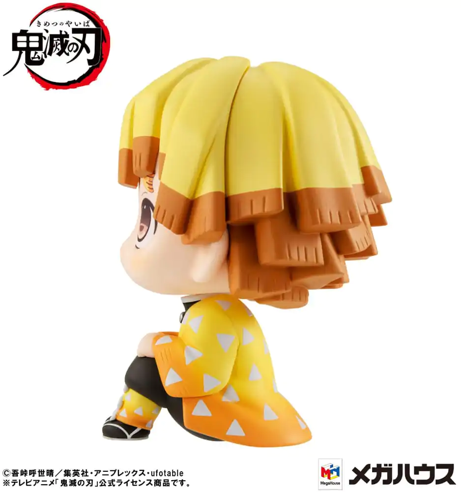 Demon Slayer Kimetsu no Yaiba Look Up PVC Statue Zenitsu Agatsuma 11 cm product photo