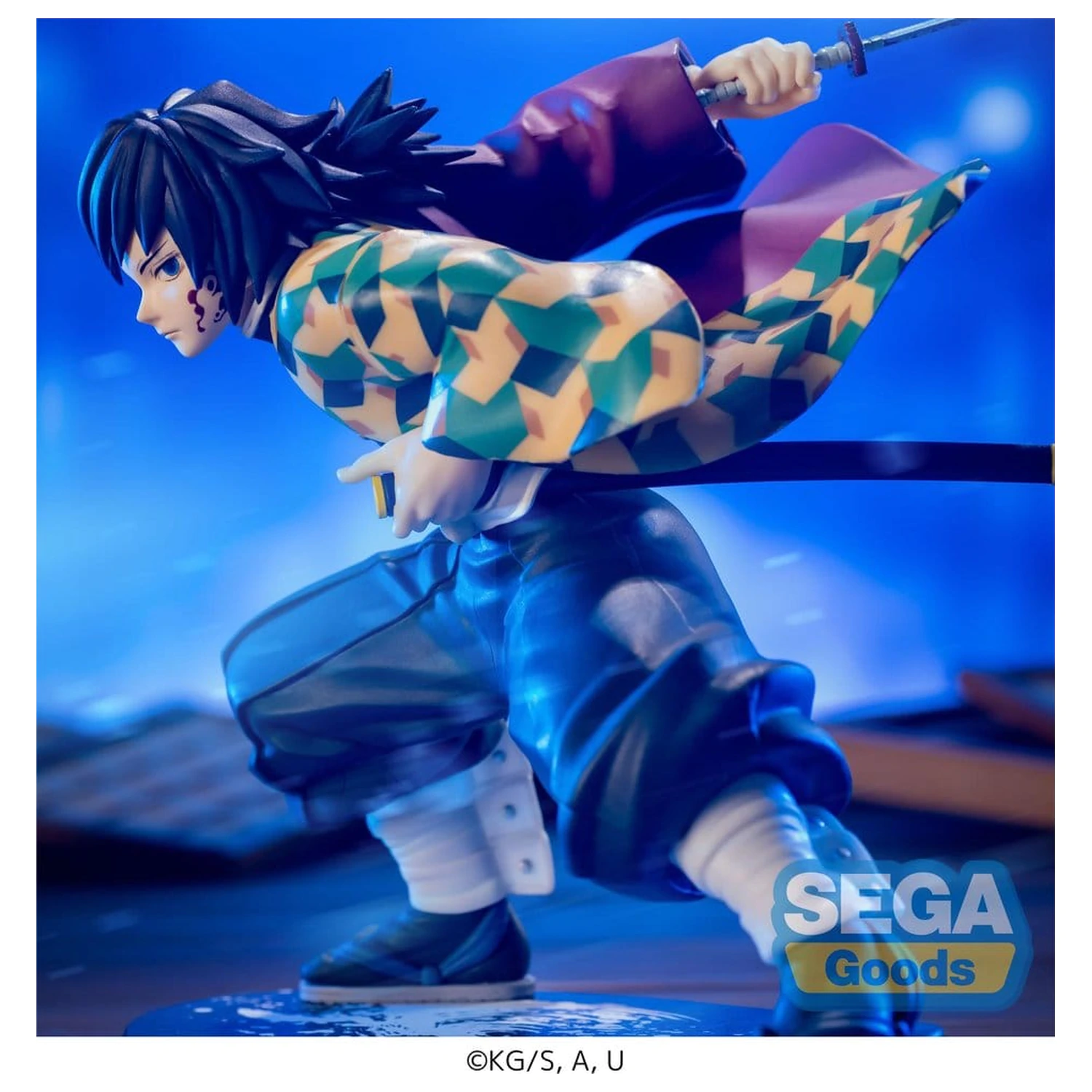 Demon Slayer: Kimetsu no Yaiba Luminasta PVC Figure Giyu Tomioka Awakening 15 cm product photo