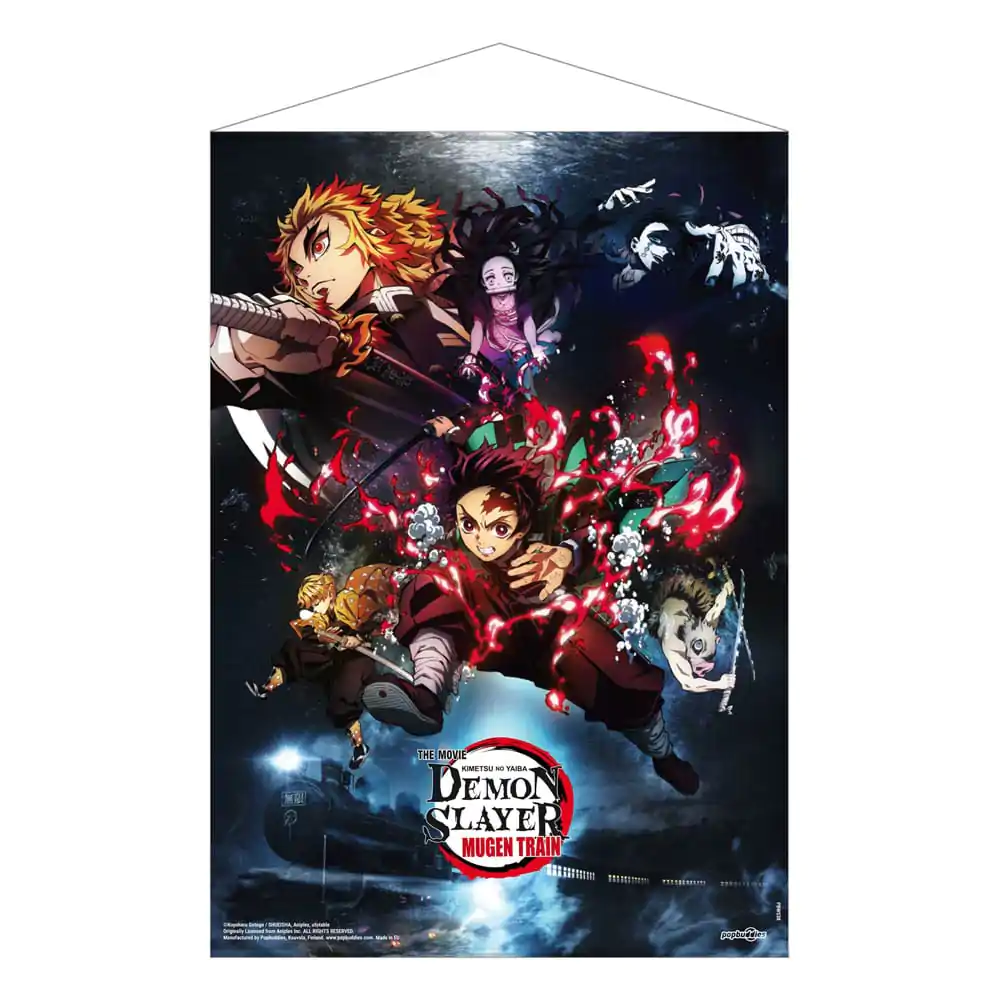 Demon Slayer: Kimetsu no Yaiba Wallscroll Mugen Train Key Visual 50 x 70 cm termékfotó