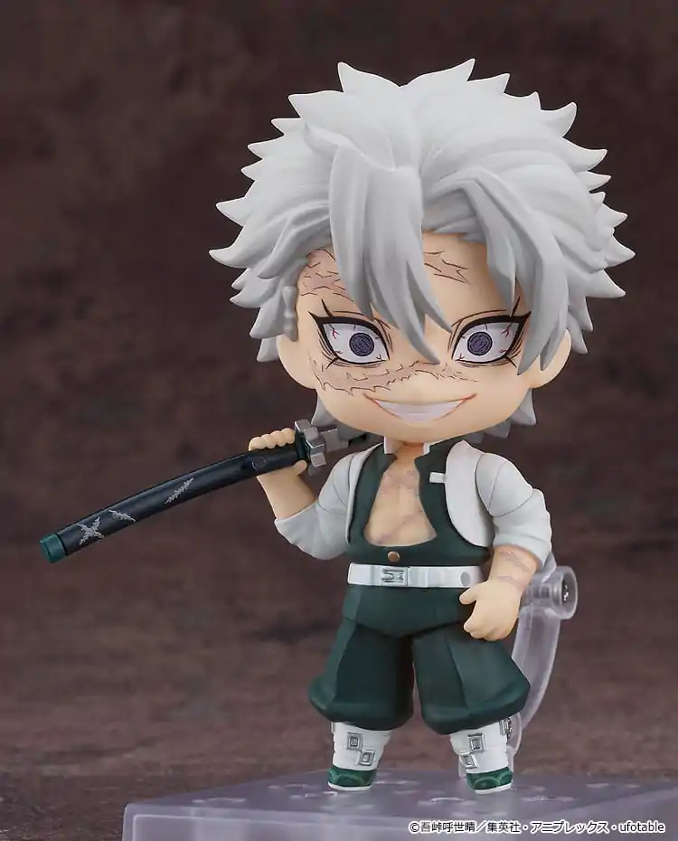 Demon Slayer: Kimetsu no Yaiba Nendoroid Action Figure Sanemi Shinazugawa 10 cm termékfotó