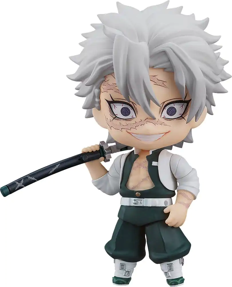 Demon Slayer: Kimetsu no Yaiba Nendoroid Action Figure Sanemi Shinazugawa 10 cm termékfotó