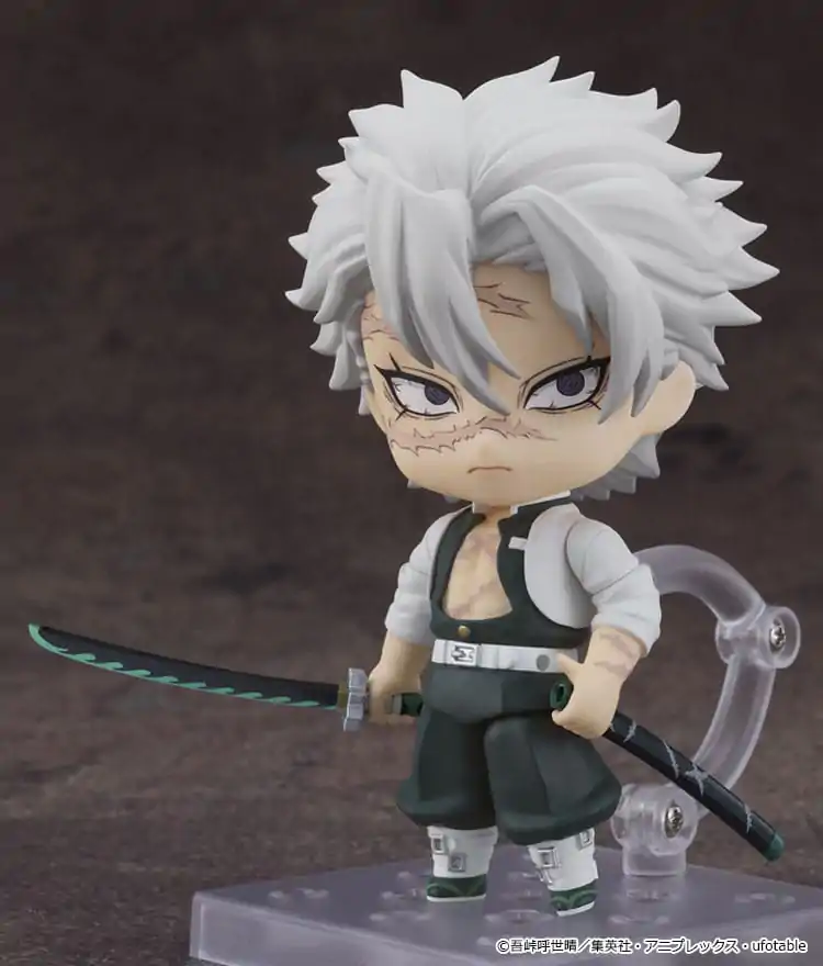 Demon Slayer: Kimetsu no Yaiba Nendoroid Action Figure Sanemi Shinazugawa 10 cm termékfotó