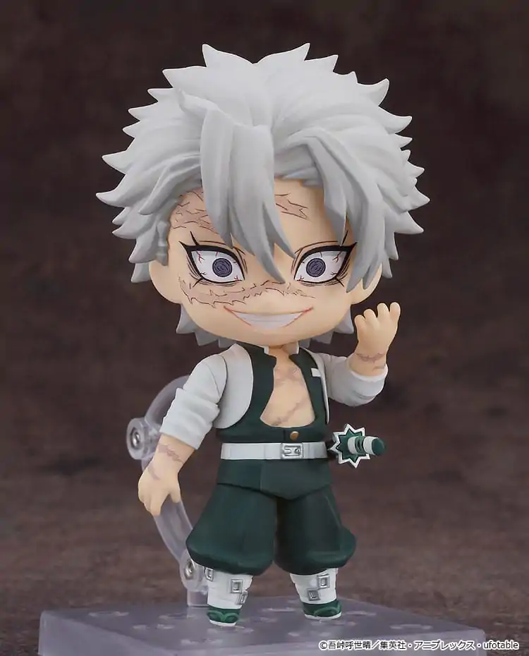 Demon Slayer: Kimetsu no Yaiba Nendoroid Action Figure Sanemi Shinazugawa 10 cm termékfotó