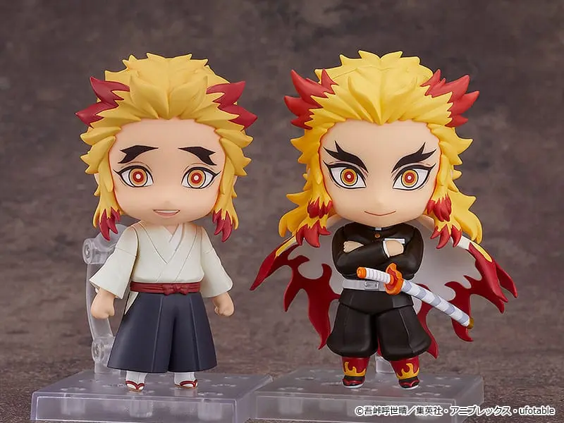 Demon Slayer: Kimetsu no Yaiba Nendoroid Figure Senjuro Rengoku 10 cm termékfotó