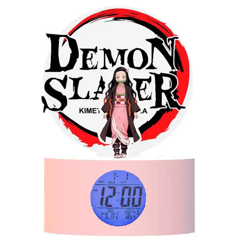Demon Slayer Kimetsu no Yaiba Nezuko Kamado Alarm clock figure 22cm product photo