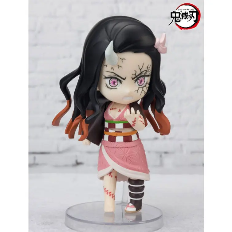 Demon Slayer: Kimetsu no Yaiba Figuarts mini Action Figure Nezuko Kamado Demon Form Advancing Ver. 9 cm product photo