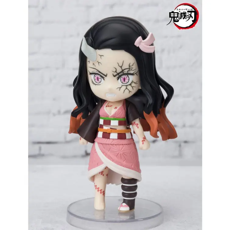 Demon Slayer: Kimetsu no Yaiba Figuarts mini Action Figure Nezuko Kamado Demon Form Advancing Ver. 9 cm product photo