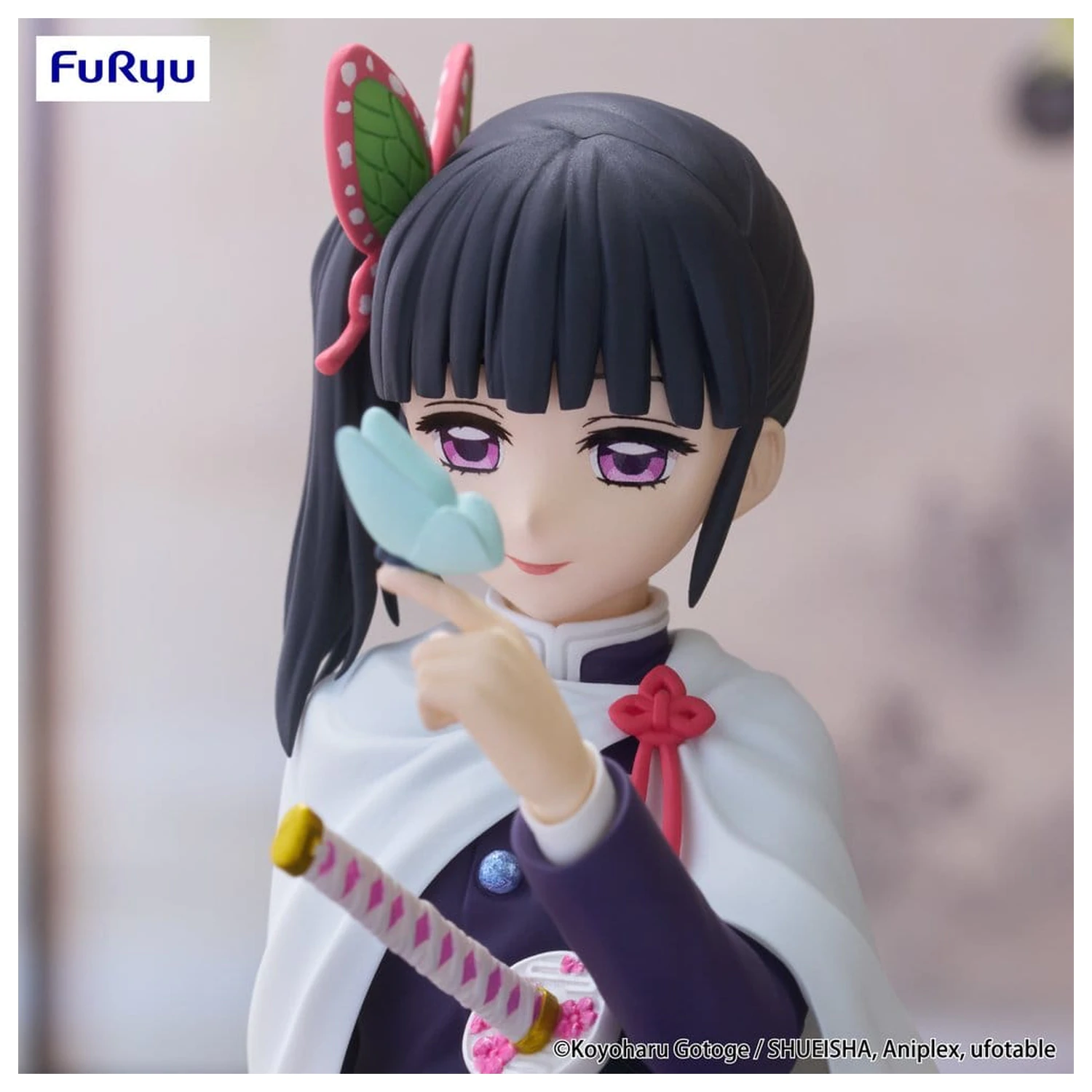 Demon Slayer: Kimetsu no Yaiba Noodle Stopper PVC Figure Tsuyuri Kanao 8 cm product photo