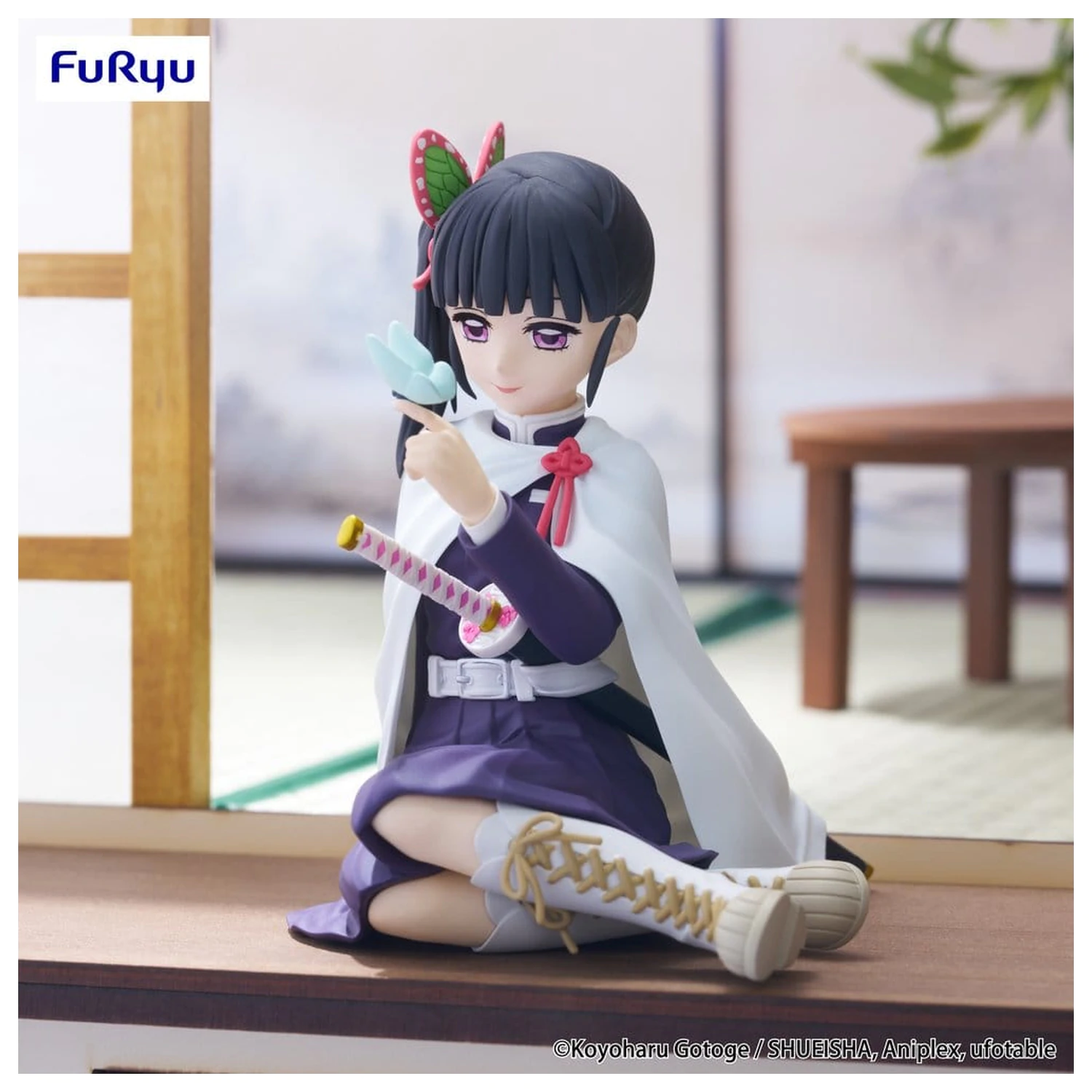 Demon Slayer: Kimetsu no Yaiba Noodle Stopper PVC Figure Tsuyuri Kanao 8 cm product photo