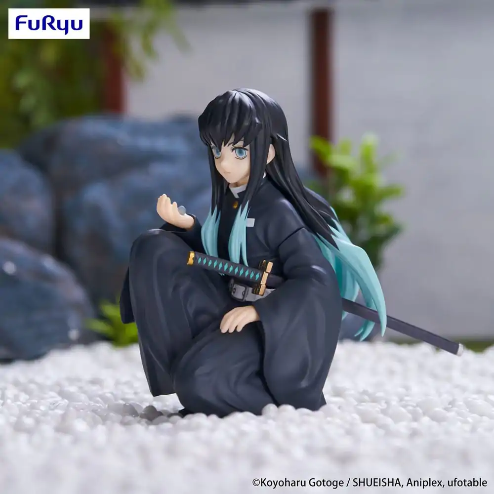 Demon Slayer: Kimetsu no Yaiba Noodle Stopper PVC Statue Tokito Muichiro 9 cm product photo