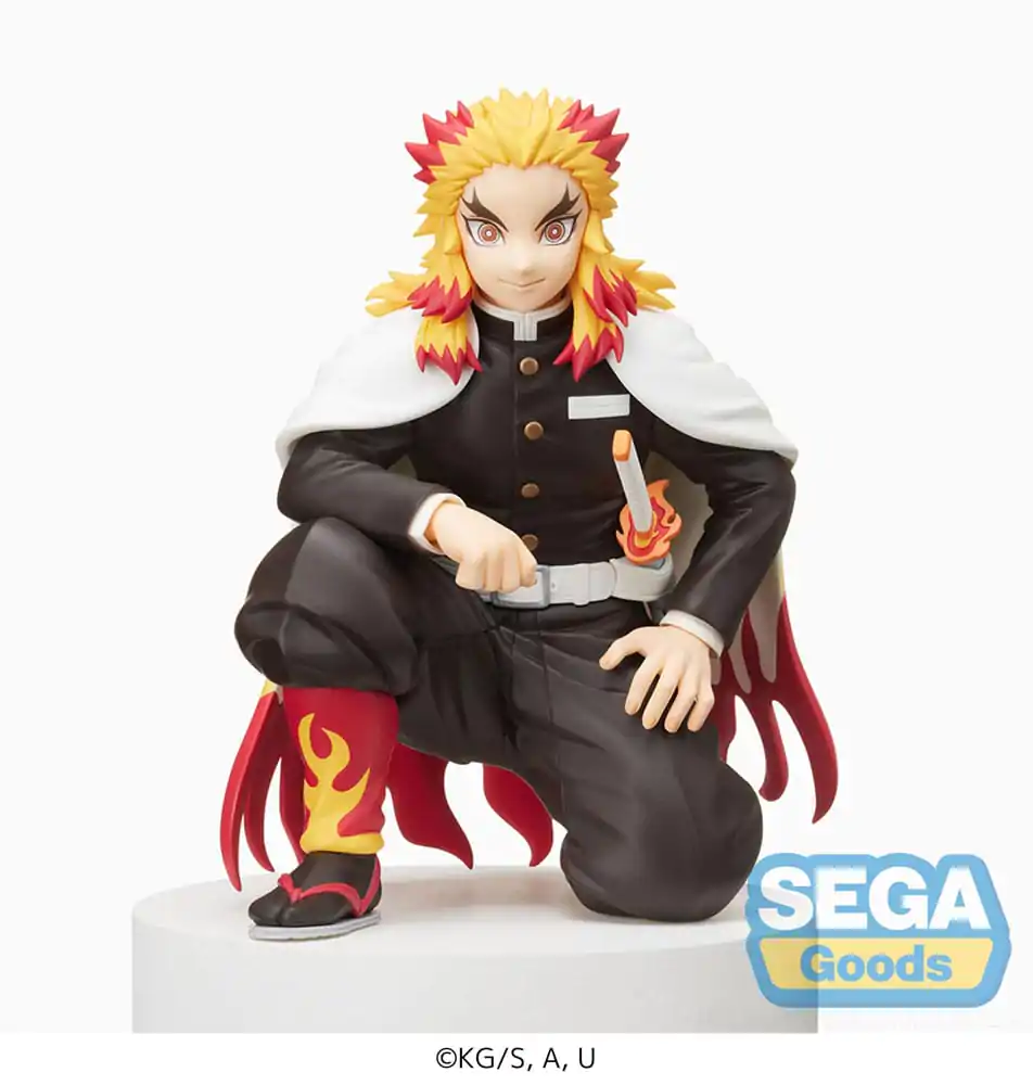 Demon Slayer: Kimetsu no Yaiba PM PVC Statue Kyojuro Rengoku Hashira Meeting (re-run) 11 cm product photo