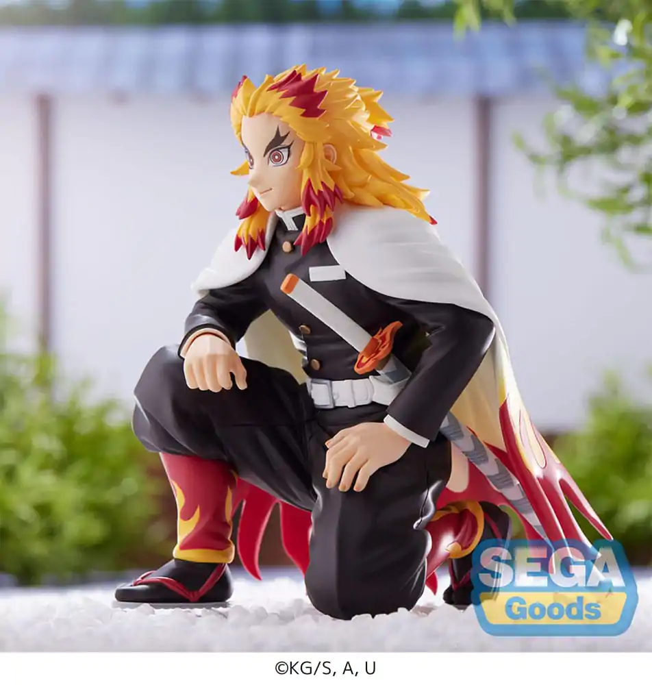 Demon Slayer: Kimetsu no Yaiba PM PVC Statue Kyojuro Rengoku Hashira Meeting (re-run) 11 cm product photo