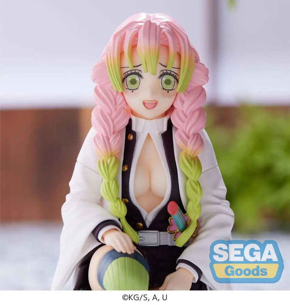Demon Slayer: Kimetsu no Yaiba PM Perching PVC Statue Mitsuri Kanroji Hashira Meeting 11 cm product photo