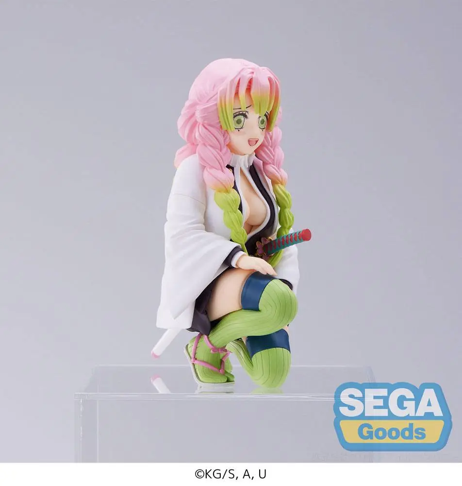 Demon Slayer: Kimetsu no Yaiba PM Perching PVC Statue Mitsuri Kanroji Hashira Meeting 11 cm product photo
