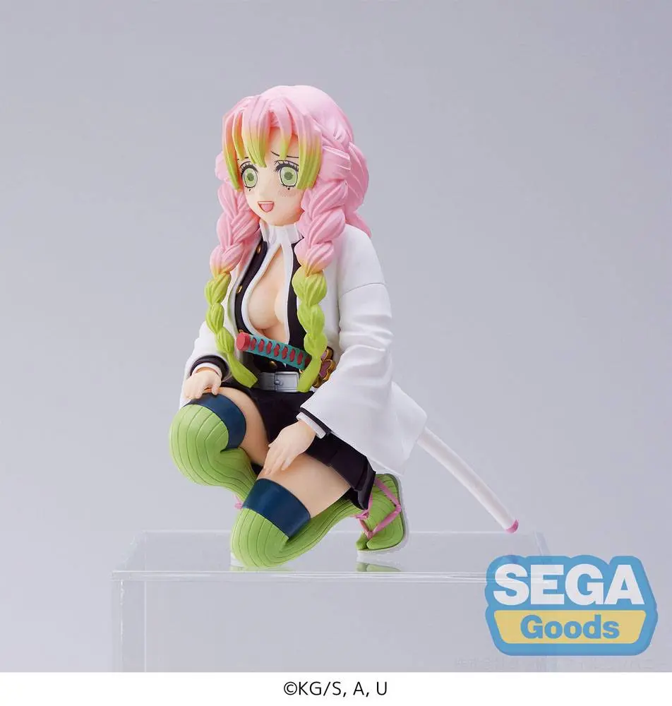 Demon Slayer: Kimetsu no Yaiba PM Perching PVC Statue Mitsuri Kanroji Hashira Meeting 11 cm product photo