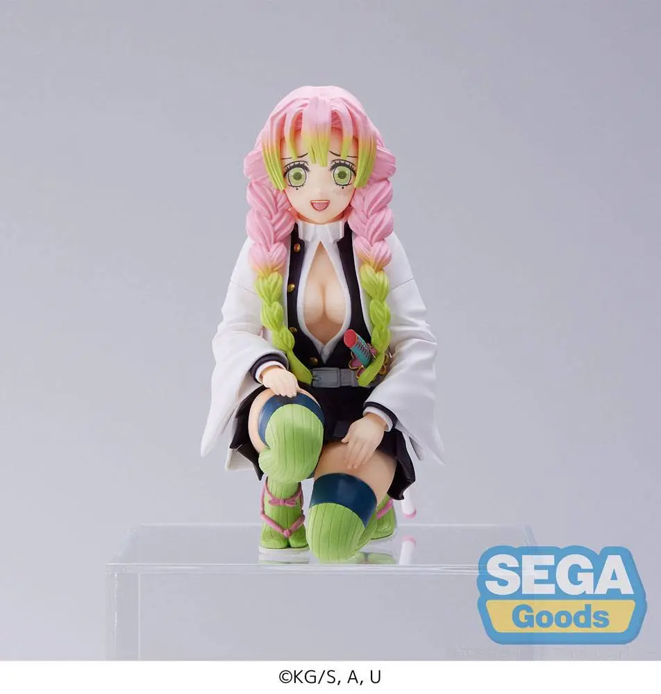 Demon Slayer: Kimetsu no Yaiba PM Perching PVC Statue Mitsuri Kanroji Hashira Meeting 11 cm product photo