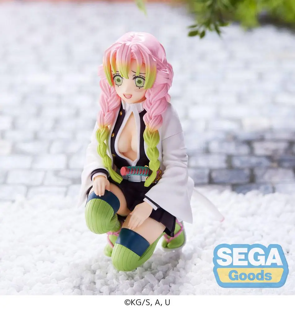Demon Slayer: Kimetsu no Yaiba PM Perching PVC Statue Mitsuri Kanroji Hashira Meeting 11 cm product photo