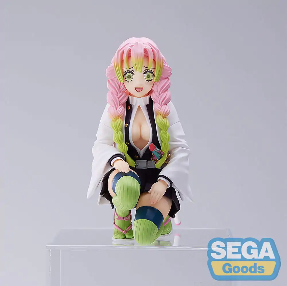 Demon Slayer: Kimetsu no Yaiba PM Perching PVC Statue Mitsuri Kanroji Hashira Meeting (re-run) 11 cm termékfotó