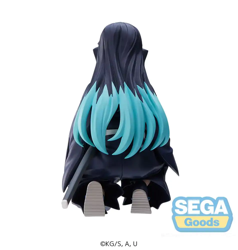 Demon Slayer: Kimetsu no Yaiba PM Perching PVC Statue Muichiro Tokito Hashira Meeting (re-run) 10 cm product photo