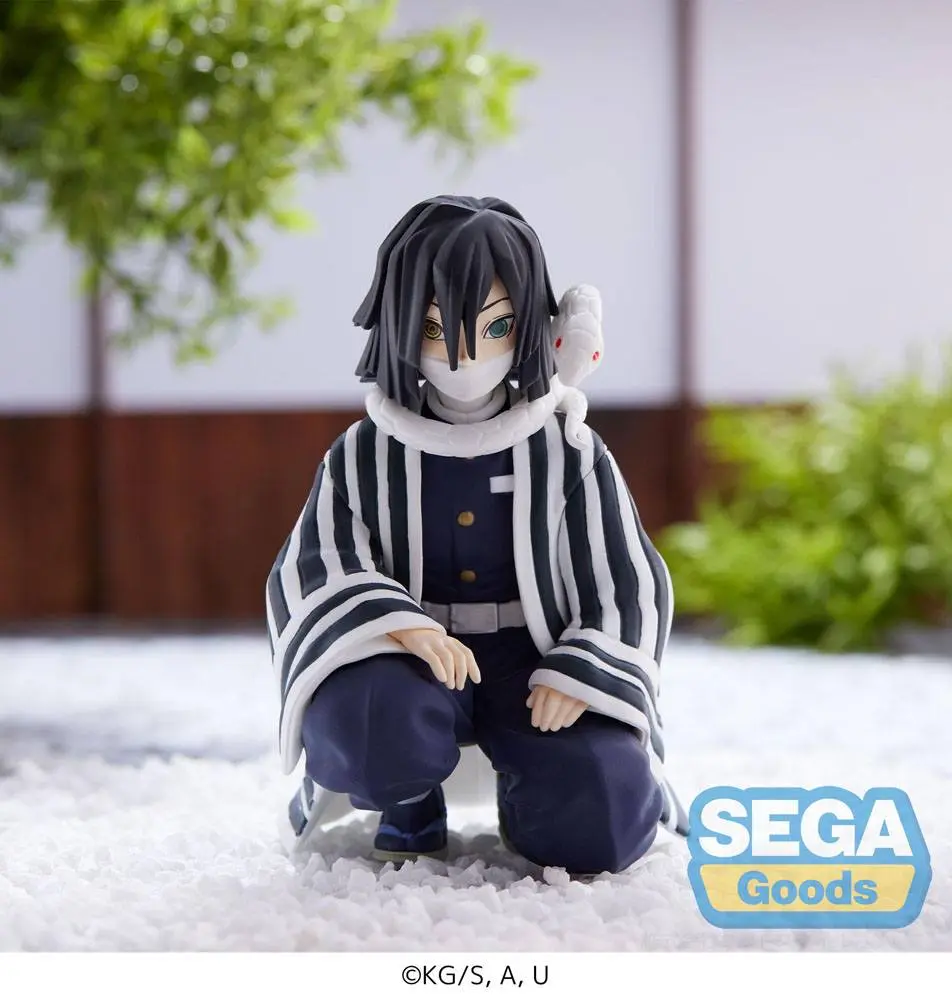 Demon Slayer: Kimetsu no Yaiba PM Perching PVC Statue Obanai Iguro Hashira Meeting 11 cm product photo