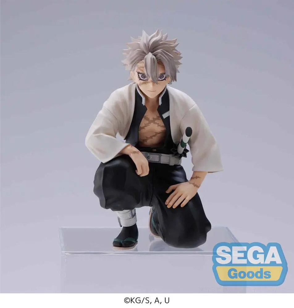 Demon Slayer: Kimetsu no Yaiba PM Perching PVC Statue Sanemi Shinazugawa (Hashira Meeting) 11 cm product photo