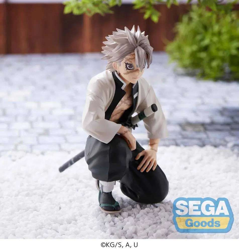 Demon Slayer: Kimetsu no Yaiba PM Perching PVC Statue Sanemi Shinazugawa (Hashira Meeting) 11 cm product photo