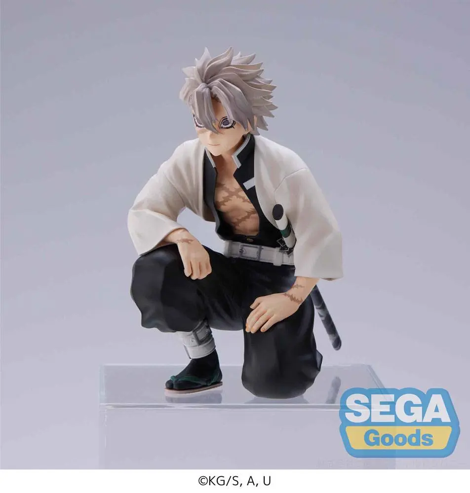 Demon Slayer: Kimetsu no Yaiba PM Perching PVC Statue Sanemi Shinazugawa (Hashira Meeting) 11 cm product photo