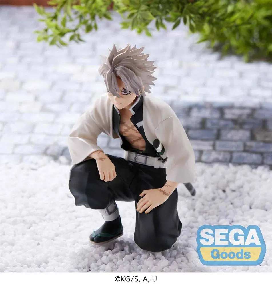 Demon Slayer: Kimetsu no Yaiba PM Perching PVC Statue Sanemi Shinazugawa (Hashira Meeting) 11 cm product photo
