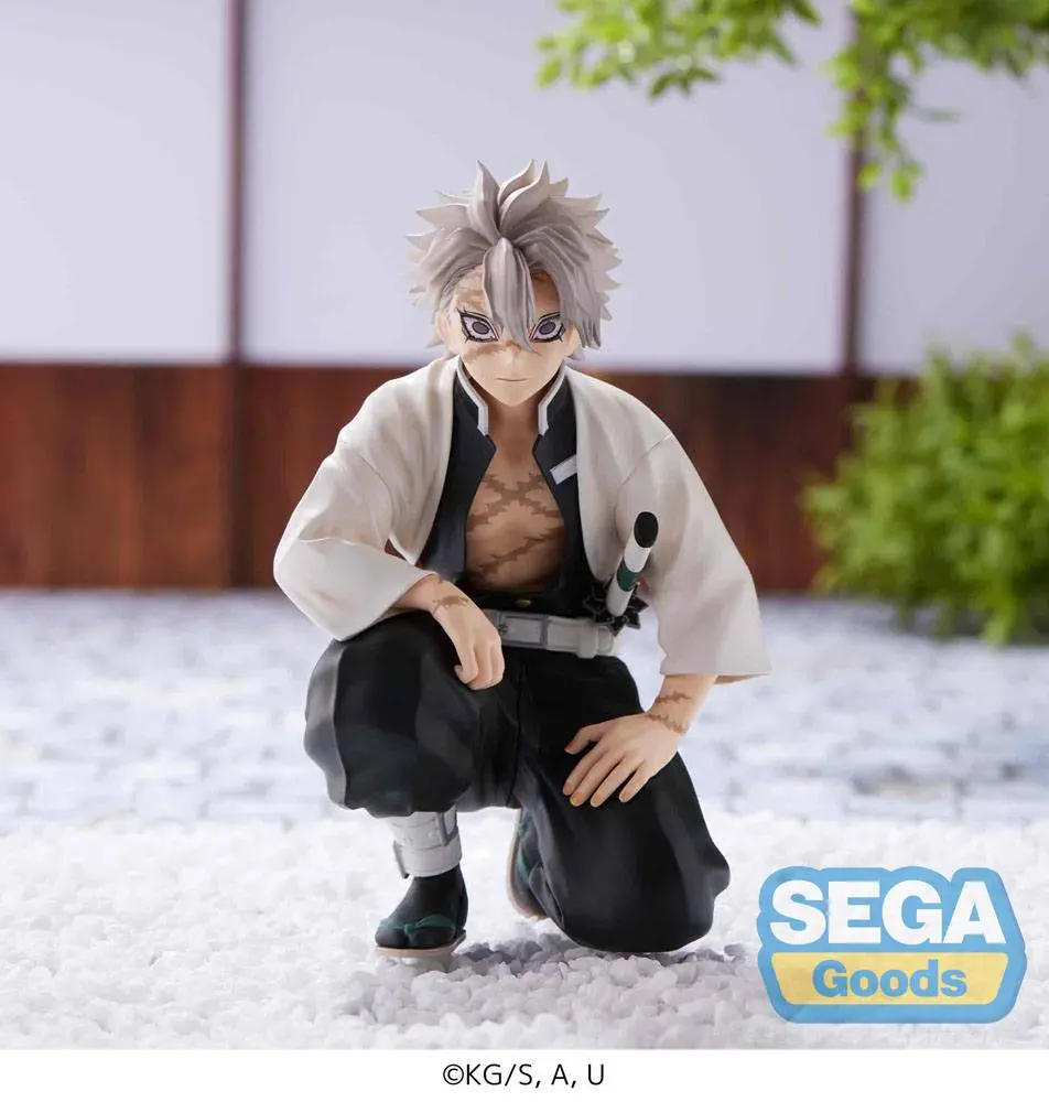 Demon Slayer: Kimetsu no Yaiba PM Perching PVC Statue Sanemi Shinazugawa (Hashira Meeting) 11 cm product photo