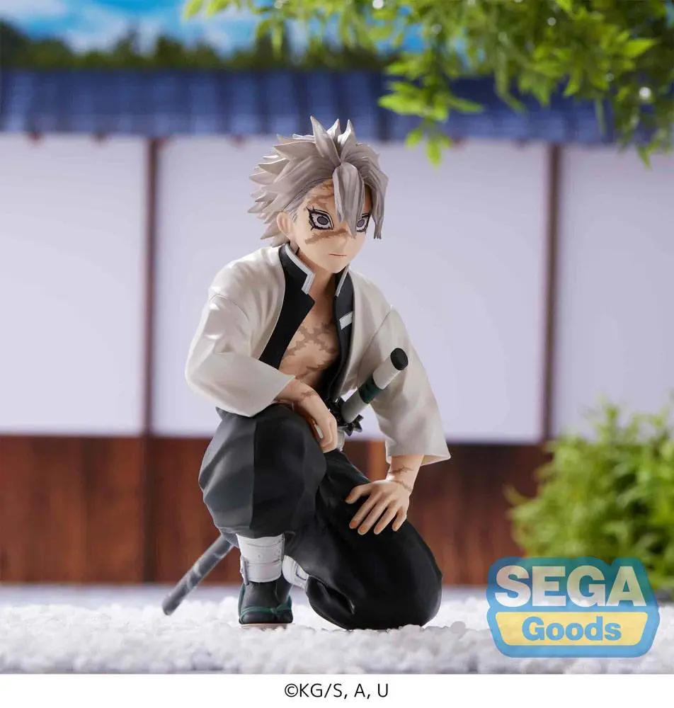 Demon Slayer: Kimetsu no Yaiba PM Perching PVC Statue Sanemi Shinazugawa (Hashira Meeting) 11 cm product photo