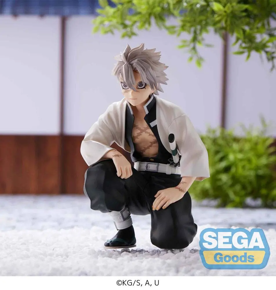 Demon Slayer: Kimetsu no Yaiba PM Perching PVC Statue Sanemi Shinazugawa (Hashira Meeting) 11 cm product photo
